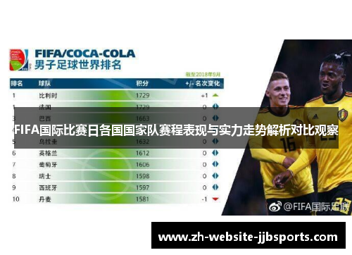 FIFA国际比赛日各国国家队赛程表现与实力走势解析对比观察